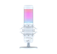 HyperX QuadCast S USB WHT Microphone - Mikrofon
