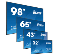 iiyama ProLite LH5575UHS-B1AG, 139cm (55''), 4K, USB, RS232, Ethernet, Wi-Fi, Android, kit (RS232), black