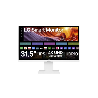 LG MT IPS LCD LED 31,5" 32U850SA-W - IPS panel, SMART, 3840x2160, HDMI, USB-C PD, pivot, repro
