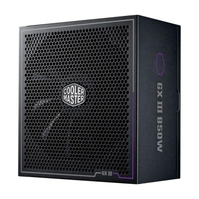Cooler Master zdroj 850W GX III, 135mm, 80+ Gold, Plně modulární, ATX 3.0