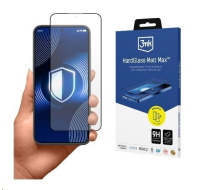 3mk tvrzené sklo HardGlass Matt Max pro Apple iPhone 16 Pro Max