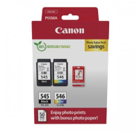 BAZAR - Canon CARTRIDGE PG-545/CL-546 PVP pro PIXMA TR455x, MG2x50, MG255xS, TS205, TS305, TS335x (180 str.) - Poškozený