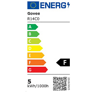 Govee Smart žárovka ST64 RGBWW 5W-40W 500lm E27 Long Life, Matter