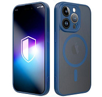 3mk ochranný kryt Misty MagCase Blue pro Apple iPhone 15 Pro Max