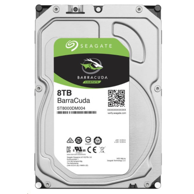 BAZAR - SEAGATE HDD BARRACUDA 3,5" - 8TB, SATAIII, 5400rpm, 256MB cache - receertified product