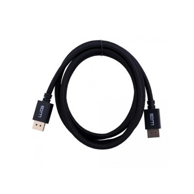WG - Kabel video DisplayPort (male) to DisplayPort (male) / 4K 60Hz / 2m / braided / gold plated