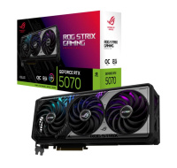 ASUS VGA NVIDIA GeForce RTX 5070 ROG STRIX 12GB OC, 12GB GDDR7, 3xDP, 2xHDMI