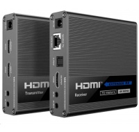 PremiumCord HDMI 2.0 extender Ultra HD 4kx2k@60Hz na 70m zapojení do kaskády