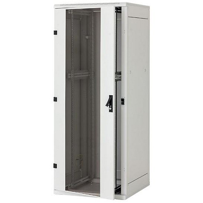 TRITON 19" rozvaděč stojanový RMA 15U 600x800, 800kg, skleněné dveře, svařovaný, černý