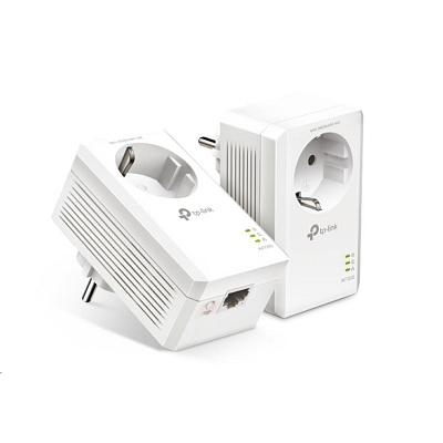 TP-Link TL-PA7017PKIT průchozí powerline set v5.0 (P/N:0162500652) (AV1000,1xGbE, HomePlug AV2)