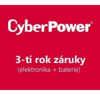 CyberPower 3. rok záruky pro PR1000ERT2U, PDU15SWHVIEC12ATNET