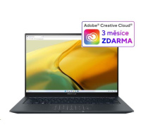 ASUS NTB Zenbook 14X OLED (UX3404VC-M9170W), i5-13500H, 14.5" 2880 x 1800, 16GB, 1TB SSD, RTX3050, W11 Home, Grey