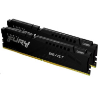 KINGSTON DIMM DDR5 32GB (Kit of 2) 5600MT/s CL36 FURY Beast Černá EXPO