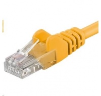 PREMIUMCORD Patch kabel UTP RJ45-RJ45 CAT5e 7m žlutá