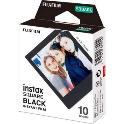 Fujifilm Film Instax Square 10List Black Frame