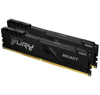 KINGSTON DIMM DDR4 64GB (Kit of 2) 3200MT/s CL16 FURY Beast Černá