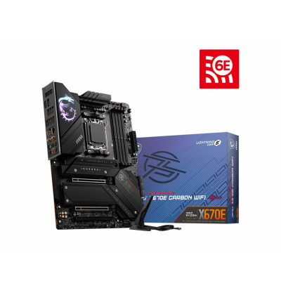 BAZAR - MSI MB Sc AM5 MPG X670E CARBON WIFI, AMD X670, 4xDDR5, 1xDP, 1xHDMI, WI-FI - Po opravě (Bez příšlušenství)