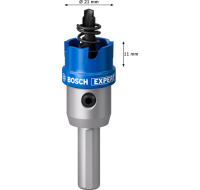 Bosch děrovka EXPERT Sheet Metal 21 mm