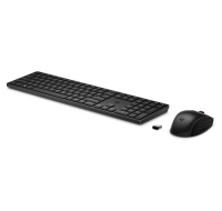 HP 650 Wireless Keyboard & Mouse Black- Anglická klávesnice a myš, černá