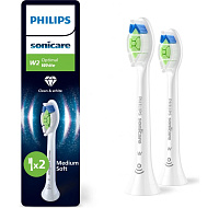 Philips Sonicare Optimal White HX6062/87 náhradní hlavice 2 ks, bělící, standardní velikost