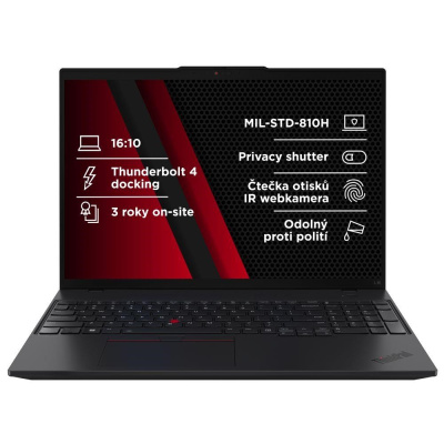 LENOVO NTB ThinkPad L16 AMD G2 - Ryzen5 PRO 215,16" WUXGA,16GB,512SSD,5MP+IRcam,W11P