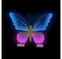 2Kids Toys LED NEON LIGHT lampička Motýl