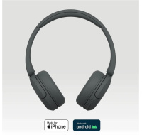 BAZAR - Sony bezdrátová sluchátka WH-CH520, EU, černá - poškozený obal