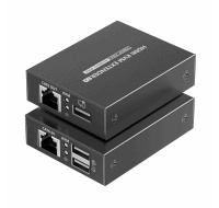 PREMIUMCORD HDMI KVM extender 4K a FULL HD 1080p na 70m s přenosem USB