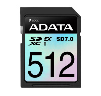 ADATA SDXC karta 512GB Express, PCIe Gen3, UHS-I, C10, V30, (R:800/W:700 MB/s)