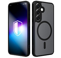 3mk ochranný kryt Misty MagCase Black pro Samsung Galaxy S25