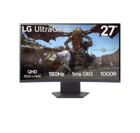 LG MT VA LCD LED 27" 27GS60QC - VA panel, 1ms, 180Hz, 2560x1440, 2xHDMI, DP, zakriven, AMD freesync, HDR10, sRGB 99%