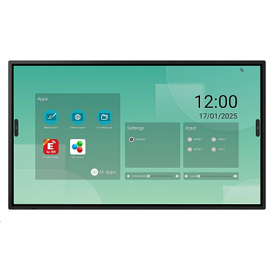 Sharp LM551, LCD 55" Infračervený dotykový displej, 3840 x 2160, 18/7, 16:9, 5000:1, 500 [cd/m2], 60Hz