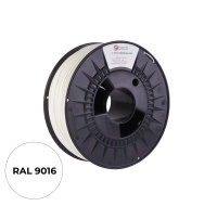 C-TECH Filament PREMIUM LINE TPU 90A flexibilní dopravní bílá RAL9003