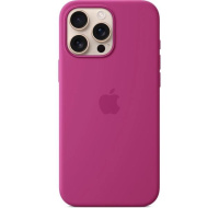 APPLE iPhone 16 Pro Max Silicone Case with MagSafe - Fuchsia