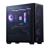 ADATA XPG case VALOR AIR PRO, ATX, Průhledná bočnice, 4x 120mm ARGB Fan, Černá