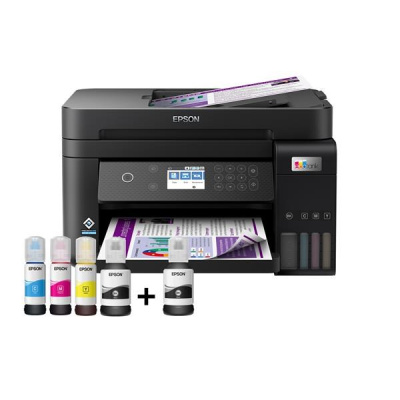 BAZAR - EPSON tiskárna ink EcoTank L6270, 3v1, A4, 1200x4800dpi, 33ppm, USB, Wi-Fi, LAN - poškozený obal