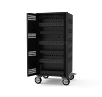 PORT nabíjecí skříňka pro 30 notebooků + 1 Rack U19", černá