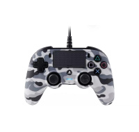 BAZAR - Nacon Wired Compact Controller - ovladač pro PlayStation 4 - camo grey - Poškozený obal (Komplet)