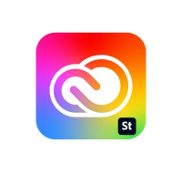 Adobe Creative Cloud for teams All Apps with Adobe Stock MP ML (+CZ) COM RNW 1 User, 12 Months, Level 4, 100+ Lic