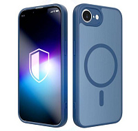 3mk ochranný kryt Misty MagCase Blue pro Apple iPhone 16E/ iPhone 17E