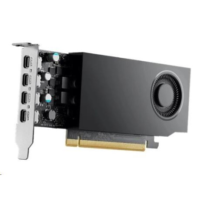 DELL NVIDIA RTX A1000 8 GB GDDR6 half height PCIe 4.0x8 4 mDP Graphics Card