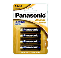 PANASONIC Alkalické baterie Alkaline Power LR6APB/4BP AA 1,5V (Blistr 4ks)