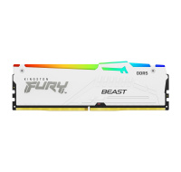 KINGSTON DIMM DDR5 32GB 6000MT/s CL30 Non-ECC FURY Beast RGB EXPO, Bílá