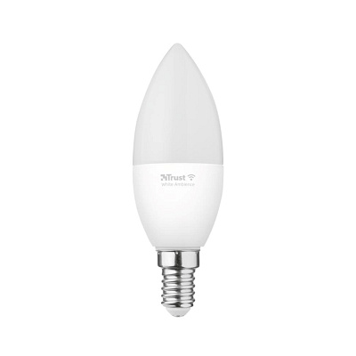 TRUST Smart WiFi LED candle white ambience E14