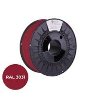 C-TECH Filament PREMIUM LINE TPU 90A flexibilní orientální červená RAL3031