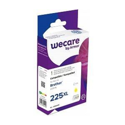 WECARE ARMOR cartridge pro Brother DCP-J4120D yellow, 12ml, kom. s LC225Y