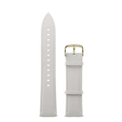 Garett univerzální řemínek 20 mm, bílý, eko kůže