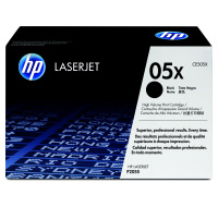 HP 05X Black LJ Toner Cart, CE505X (6,500 pages)