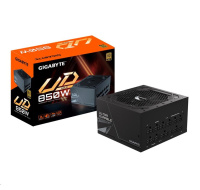 BAZAR - GIGABYTE zdroj UD850GM, 850W, 80+ Gold, 120mm fan - Po opravě (Bez příšlušenství)