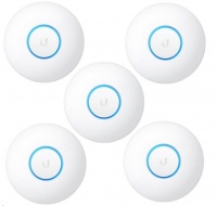 UBNT UniFi AP nanoHD, 5-PACK, bez PoE! [vnitřní AP, 2.4+5GHz (300Mbps+1733Mbps), MU-MIMO, 802.11a/b/g/n]